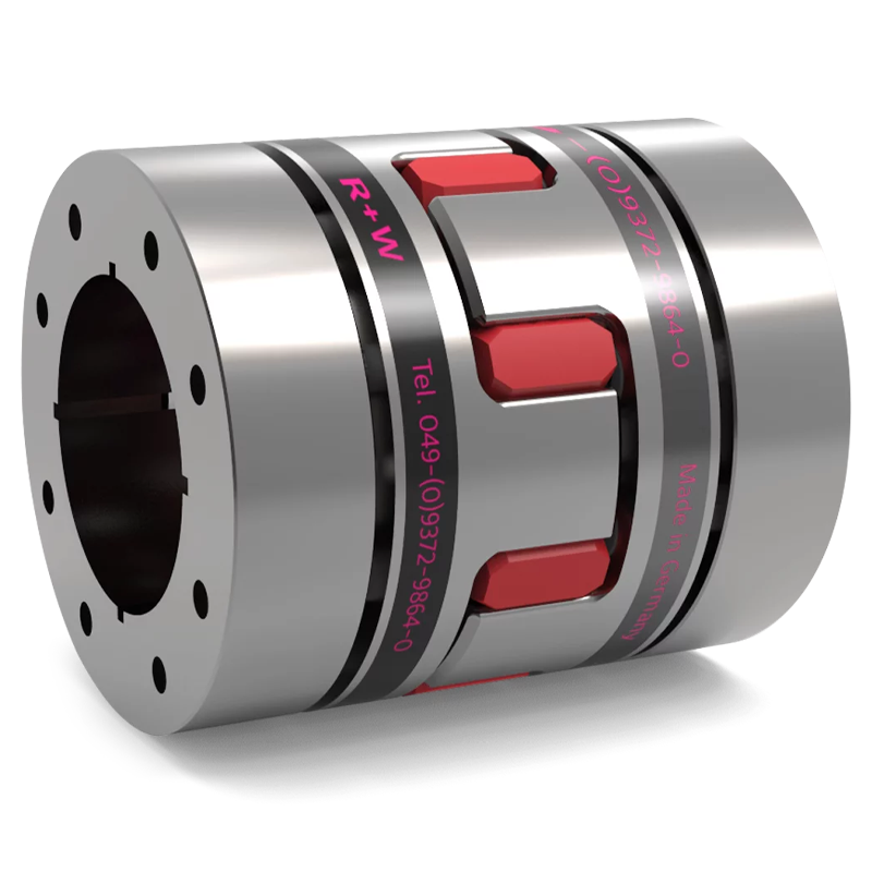 SP6-Elastomer coupling for high speed spindle applications