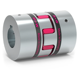 EK1-Elastomer coupling with keyway mounting