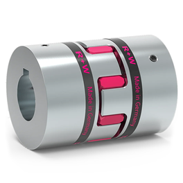 EK1-Elastomer coupling with keyway mounting