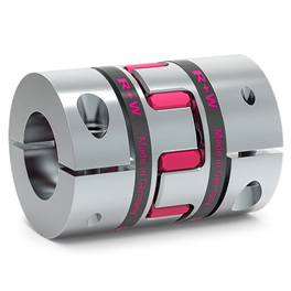 EK2-Elastomer coupling with clamping hub