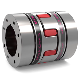 SP6-Elastomer coupling for high speed spindle applications